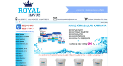 Desktop Screenshot of havuzkimyasallarim.com